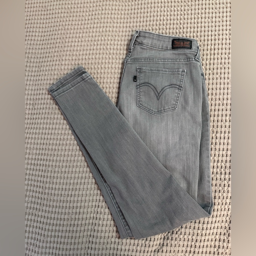 Levi's Women's Grey Skinny Jeans/Leggings